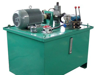 自制液压泵站确保液压系统油冲洗的清洁度